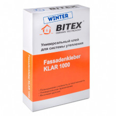Клей для систем утепления Bitex FassadenKleber KLAR 1000 WINTER