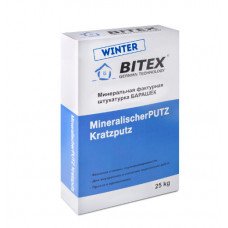 Декоративная штукатурка Bitex MineralisherPutze Kratputz WINTER